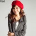 Sweet  Solid Wool Beret French Artist Warm Beanie Hat Winter Ski Cap New  eb-44578215